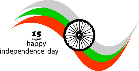 Happy Independence Day Vector Symbol Image