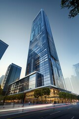 Obraz premium Exterior High Rise Building