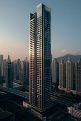 Obraz premium Exterior High Rise Building