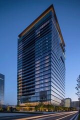 Obraz premium Exterior High Rise Building