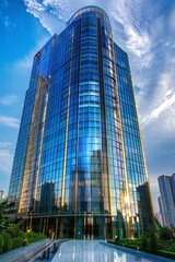 Obraz premium Exterior High Rise Building