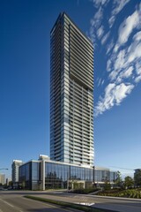 Fototapeta premium Exterior High Rise Building