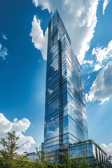 Fototapeta premium Exterior High Rise Building