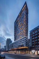 Exterior High Rise Building