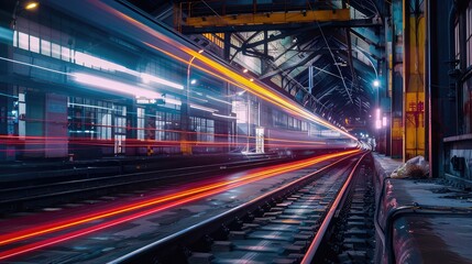 view of metal pipes of industrial plant outdoor at night