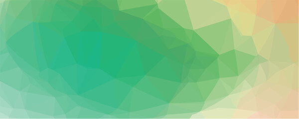 Gradient multicolor polygon pattern. Low poly design. Vector illustration
