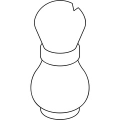 Shaving Brush Icon