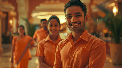 Group of men standing together