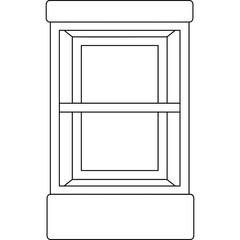Trophy Glass Shelf Icon