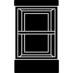 Trophy Glass Shelf Icon