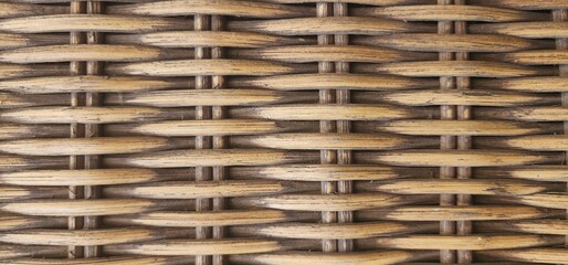  Old rattan and wicker texture background.
