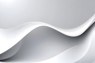 White abstract waves background, backgrounds 