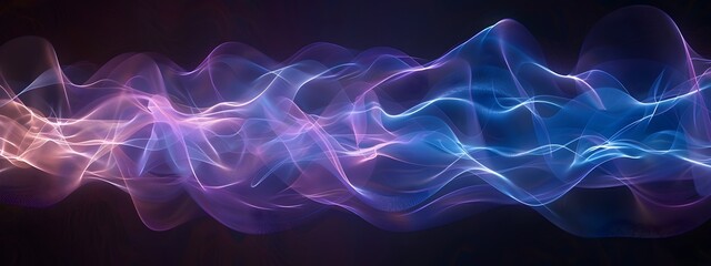 Obraz premium Vibrant Wave Group Velocity Depicting Energy Propagation and Fluid Dynamics