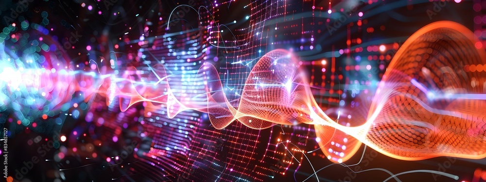 Poster abstract visualization of frequency reuse in digital communication systems