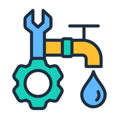 Plumbing Maintenance Icon