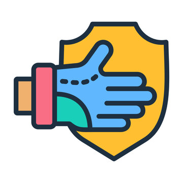 recommend clip art: Protective Gloves Icon