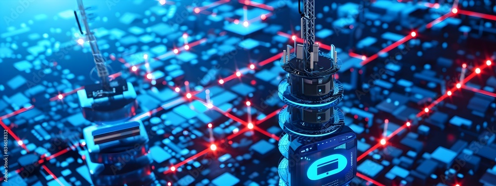 Poster Allocation of Frequency Spectrum for Interconnected Digital Communication Networks and