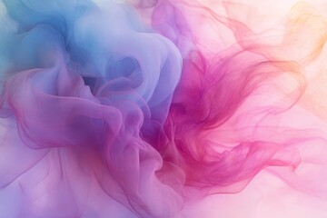 Obraz premium Vibrant abstract smoke swirls