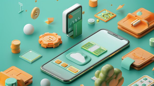 Engaging Gamification Interface: 3D Rendering of Reward-Based User Experience Design