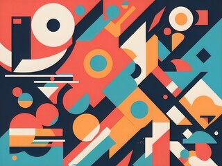Bold Abstract Pieces Geometric Patterns