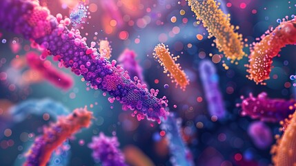 Fototapeta premium 3D illustration of X Chromosome, Medicine. Medical science and biotechnology background.