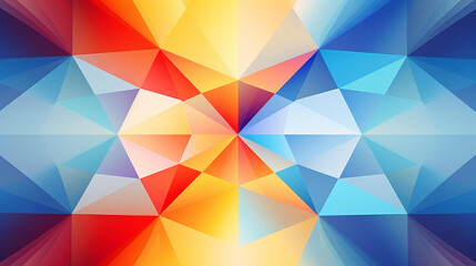 Fototapeta premium Stunning highresolution background featuring a colorful and dynamic geometric composition with vibrant hues. Perfect for graphic design projects.