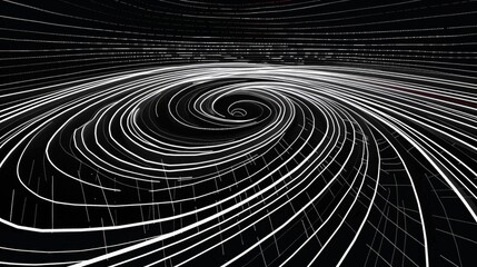 line red, white and black