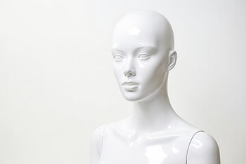White Mannequin Head