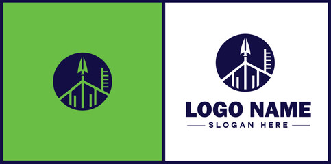 pie chart icon Circle graph Sector chart Pie graph flat logo sign symbol editable vector