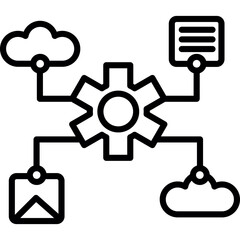 Obraz premium Software icon