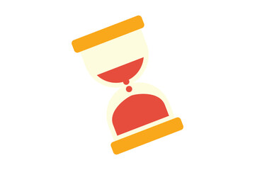 Mouse Arrow Flat Sticker Design