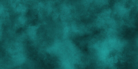 grunge stained blue paper texture close up, abstract blue or mint green watercolor painting textured on black grunge paper, Blue or mint green dusty old scratched grunge texture.