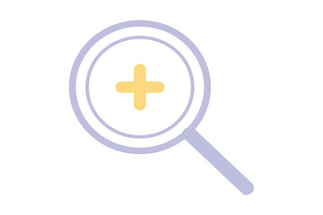 Mouse Arrow Flat Sticker Design