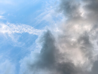 storm clouds in the sky