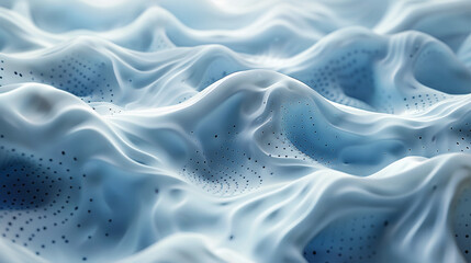 Abstract 3D background, wallpaper. Generative AI