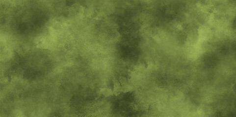 abstract Dark green rusty metal wall texture, Colorful smoke on a black background,  green steam on a black background, Abstract background texture concrete or plaster hand made wall.