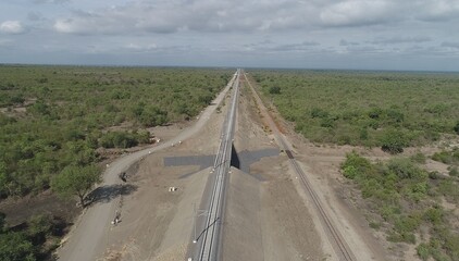 bridge in the desert