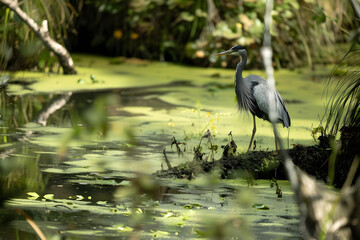 world wetlands day with conservation activities and educational events. generative ai