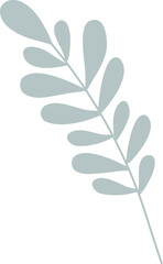 Leaf in light mutual green