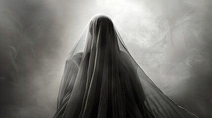 Translucent veils veil hidden truths, like cloaks of invisibility draped over the shoulders of the mystic, shielding them from the prying eyes of the worldbackground