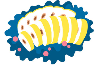 Chopped boiled chicken with salt