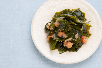 ワカメのタラコ和え