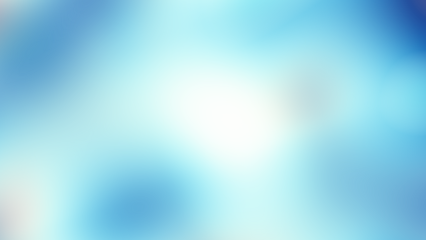 Blue Blurred transparent gradient background. Transparent png overlay background