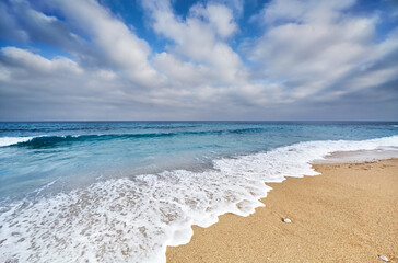 Agios Ioannis beach on the Lefkada island, Greece