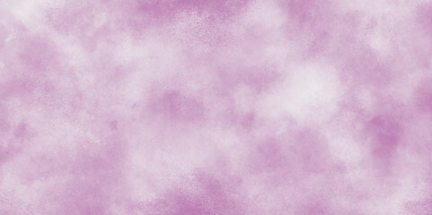 abstract color pink texture background on black canvas with smoke, Soft and cloudy watercolor stain of pink paint texture, brush painted watercolor abstract painting background.
