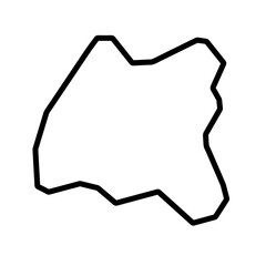 Harari vector map illustration