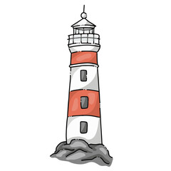 Illustration d'un phare breton