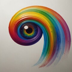 Obraz premium abstract rainbow background