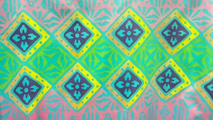 Seamless Vintage Floral Pattern Decoration