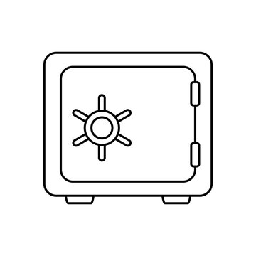 recommend clip art: Safe icon vector. Sttrongbox illustration sign. Peter symbol or logo.
                    